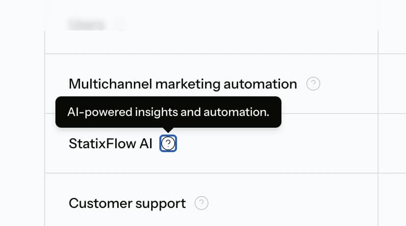 StatixFlow Tooltip Example
